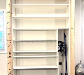 How To Build Custom Pantry Shelves - Pantry Makeover Part 1