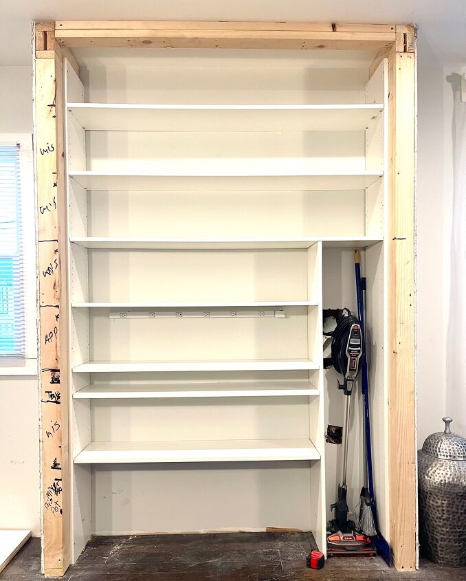 how to build a kitchen pantry closet