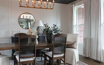 Cane Back Dining Chair Makeover: A Vintage DIY Upgrade