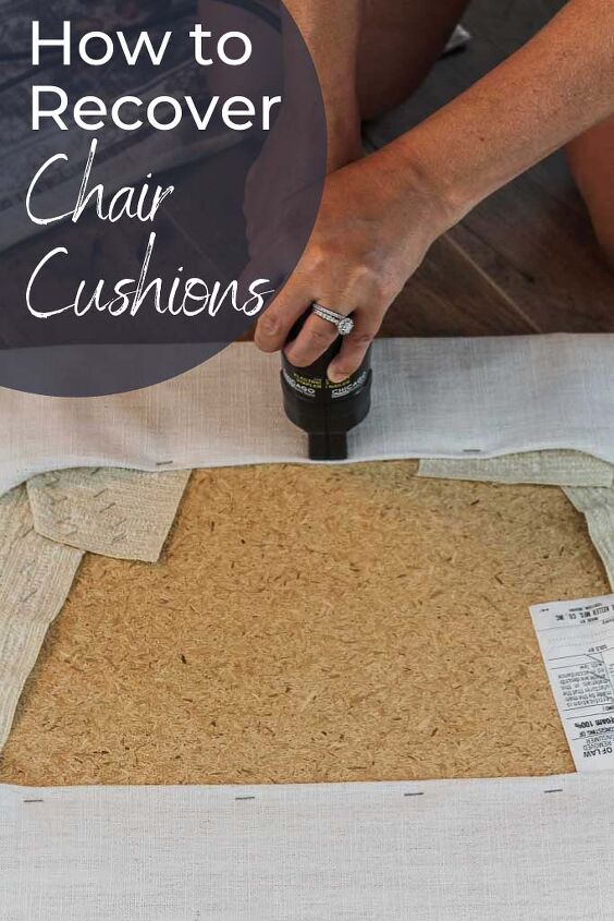 how to recover chair cushions the easy way