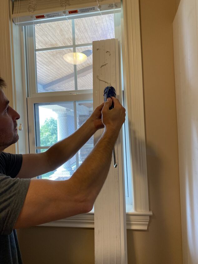 how to install a vertical shiplap wall