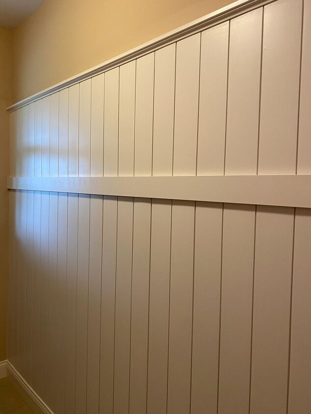 how to install a vertical shiplap wall