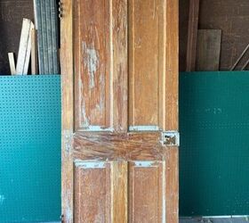 Cómo construir un banco con una puerta vieja
