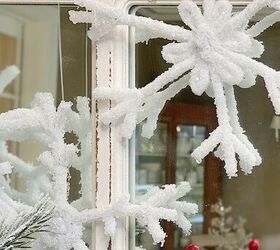 5 1/2in Silver Pipe Cleaner Snowflake Ornament