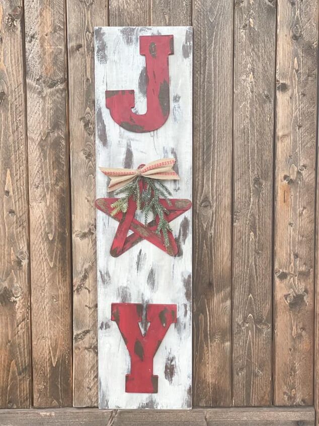 banner de natal diy na fazenda