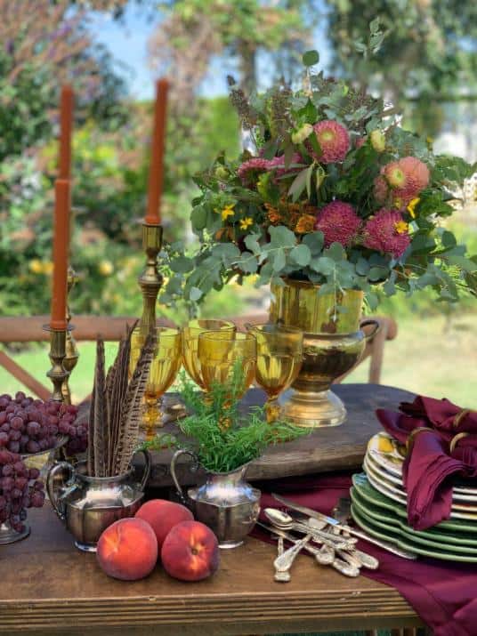 how to create a beautiful fall floral arrangement, Isn t this gorgeous I will show you how I made it