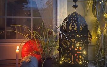 A Cozy Little Fall Porch With a Moroccan Touch