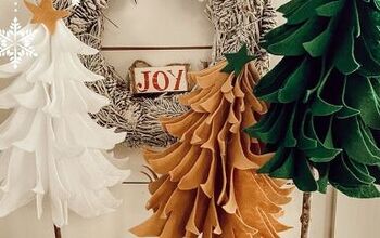 DIY Felt Christmas Trees
