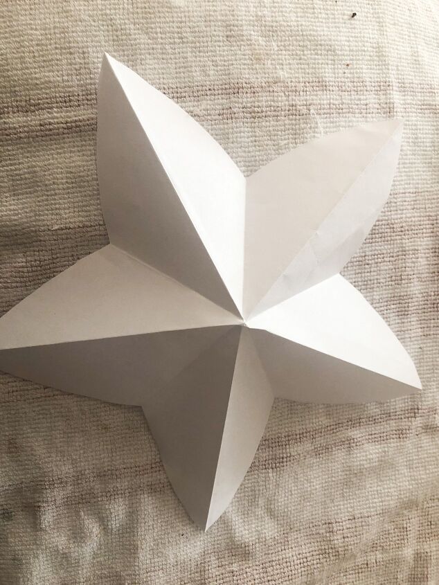 como fazer uma estrela de papel 3d
