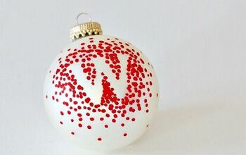 How to Make a Monogrammed Ornament - Thistlewood Farm