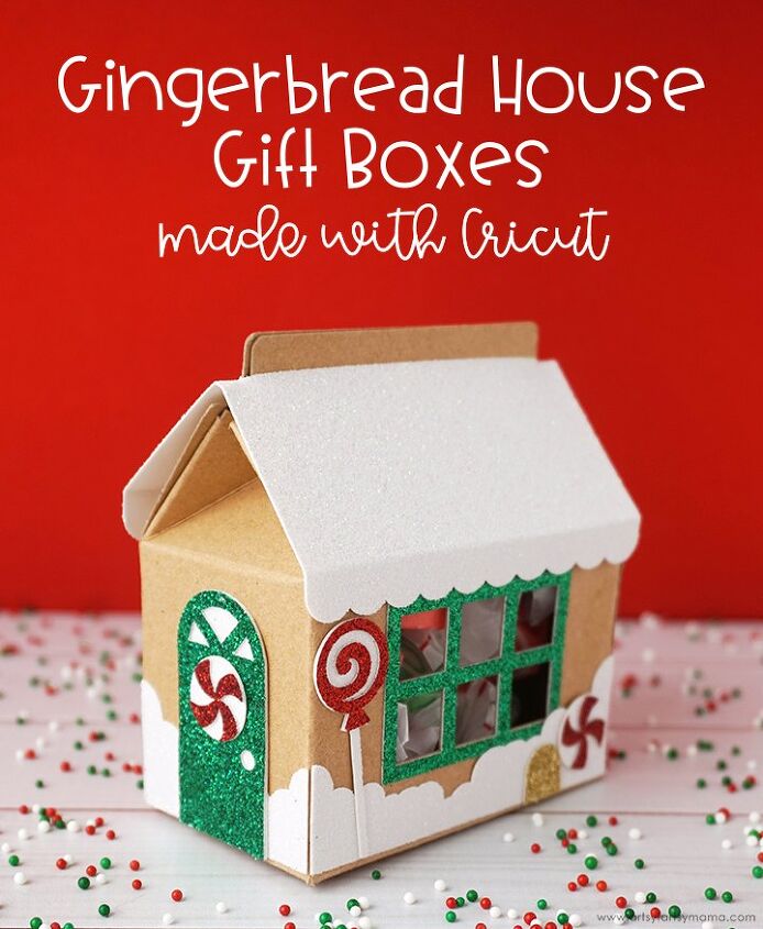 gingerbread house gift boxes