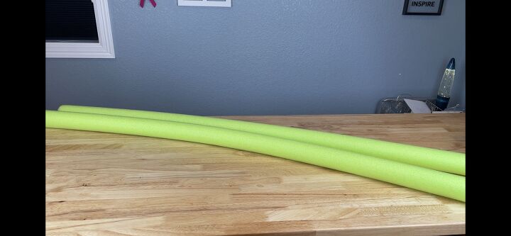 easy and fun pool noodle candles