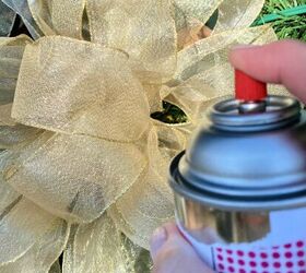 how to weatherproof ribbon for outdoors
