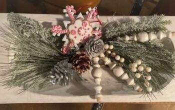  Tigela de massa de Natal com desejos de floco de neve e beijos de gengibre