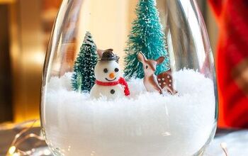 How to Create a Winter Scene in a Jar