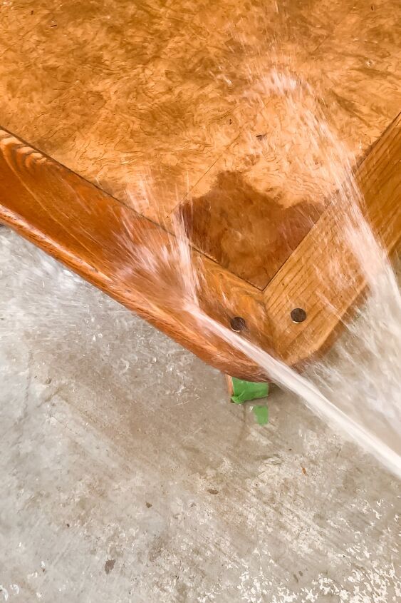 how to strip furniture with oven cleaner