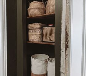 Easy Shelves for Linen Closet
