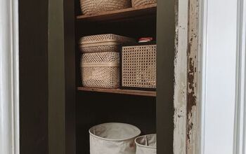 Easy Shelves for Linen Closet