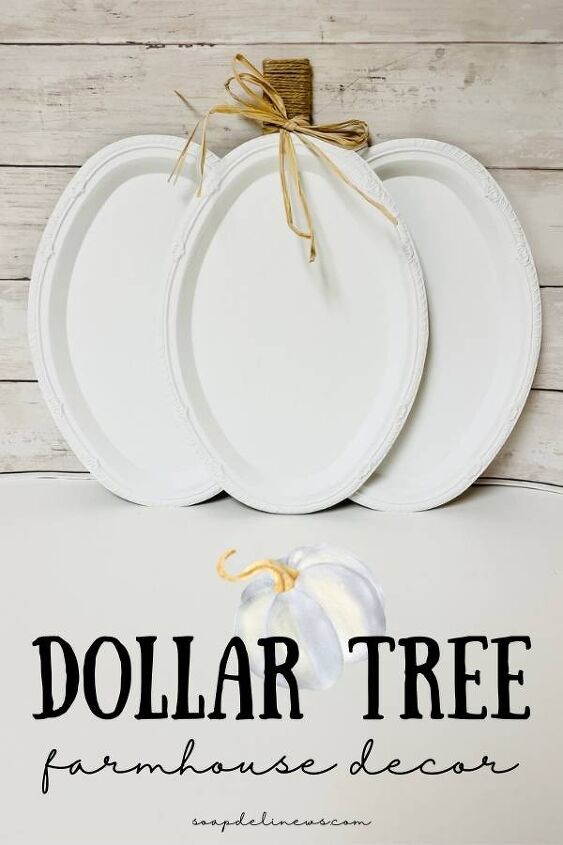 como fazer uma decorao de abbora diy dollar tree fall craft