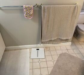 easy way to install vinyl floor tile over existing tile
