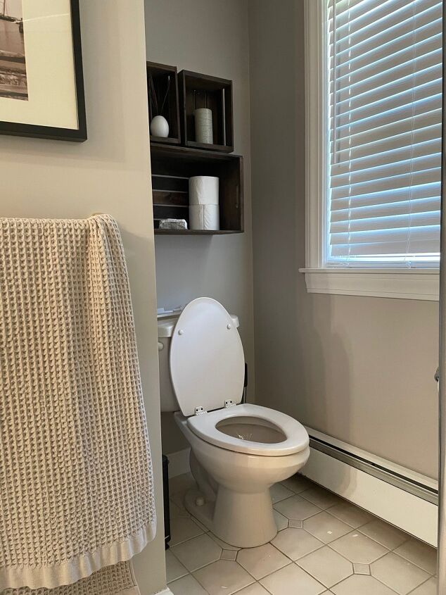 easy way to install vinyl floor tile over existing tile