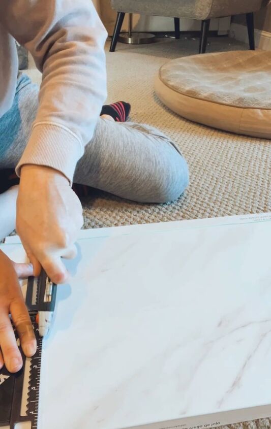 easy way to install vinyl floor tile over existing tile