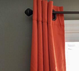 how to make grommet top curtains look fuller and hang nicely