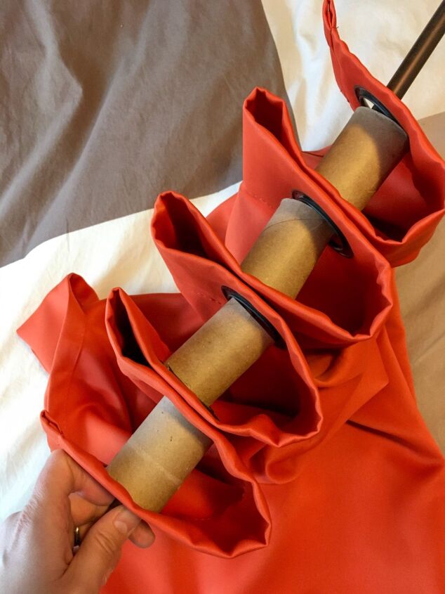 how to make grommet top curtains look fuller and hang nicely