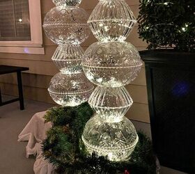 Make This Stunning Light Up Christmas Display From Dollar Store Bowls