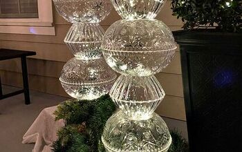 Make This Stunning Light Up Christmas Display From Dollar Store Bowls