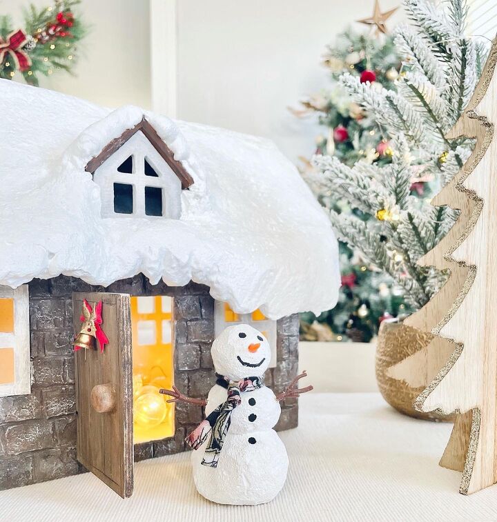 DIY Foam Mini Snow Man Hometalk DIY Foam Mini Snow Man Hometalk