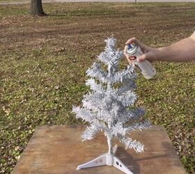 The 10-minute trick to turn your Christmas trees vintage