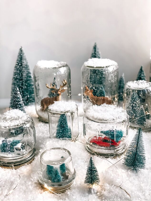 s 12 maneras de hacer que el interior de tu casa parezca una pelicula de navidad, C mo hacer un globo de nieve Globos de nieve secos f ciles