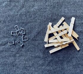 She breaks 8 clothespins and ends up with something so beautiful for Christmas