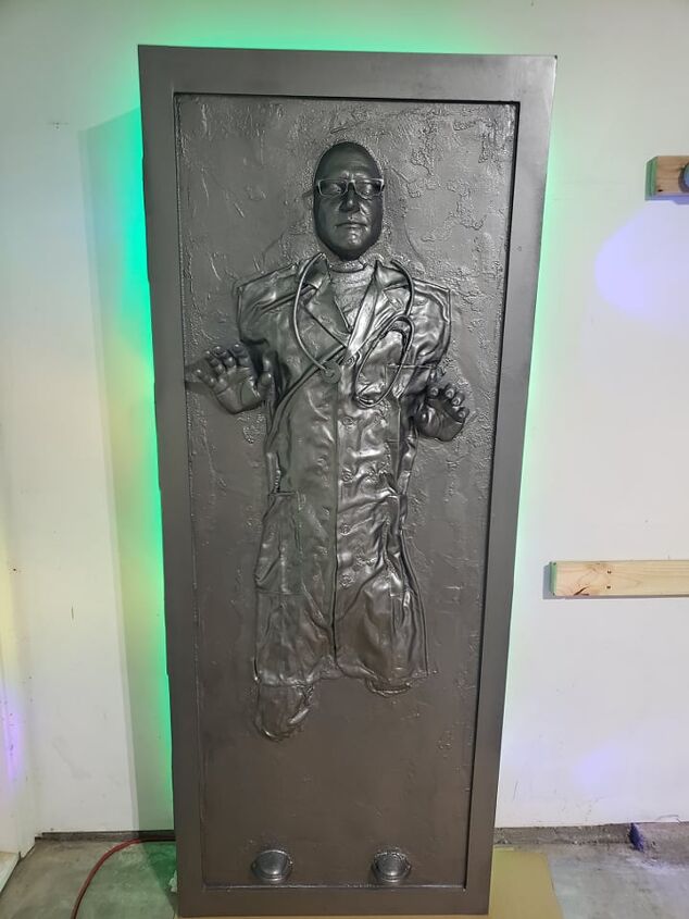 i froze my friend in carbonite ultimate star wars gift