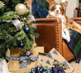 how to make a reusable christmas gift box