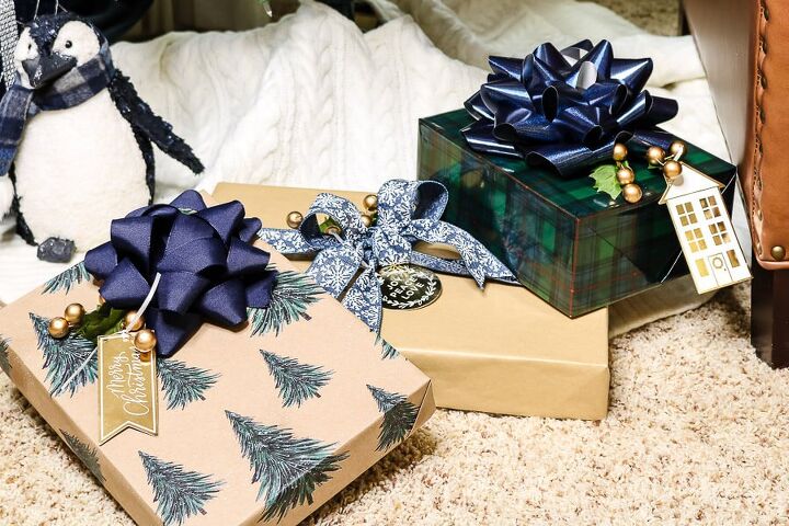 cmo hacer una caja de regalo navidea reutilizable