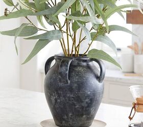 how to upcycle a vase into aged pottery, Pottery Barn