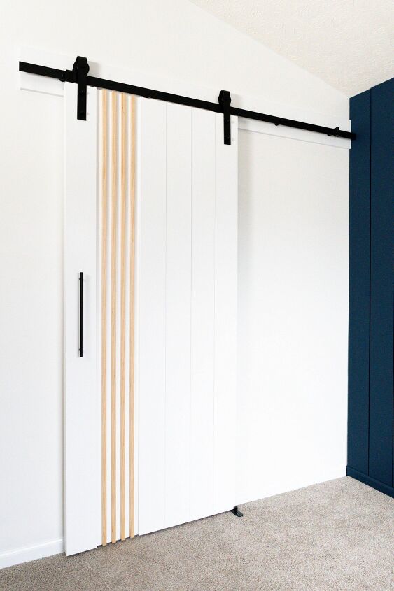 diy modern sliding barn door