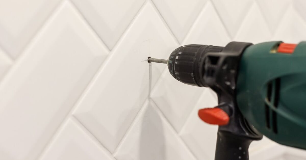 How To Drill Through Tile Hometalk, How To Drill Through Tile