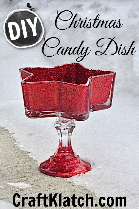 how to make a candy dish for christmas video