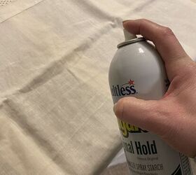 Why you should spray starch on your tablecloth for holiday dinner