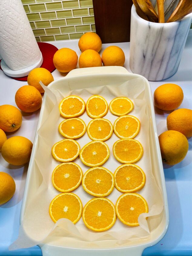 adorno navideo diy rodajas de naranja secas