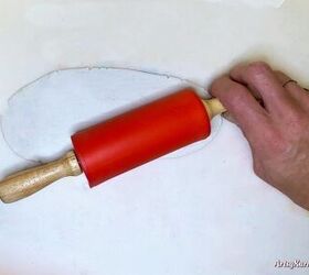 como fazer uma guirlanda de argila de polmero para o inverno