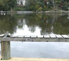 After their bench was damaged in a storm, they came up with a beautiful use for the space