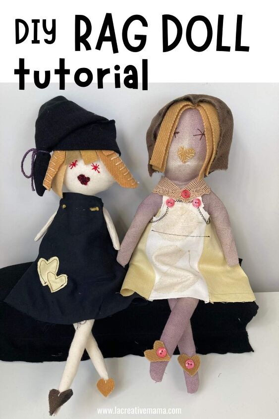 como fazer uma boneca de pano