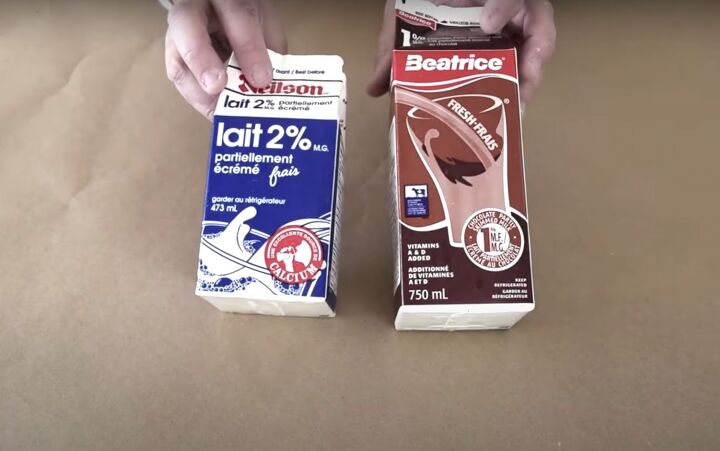 the easiest milk carton gingerbread house in a few steps, Milk carton gingerbread house