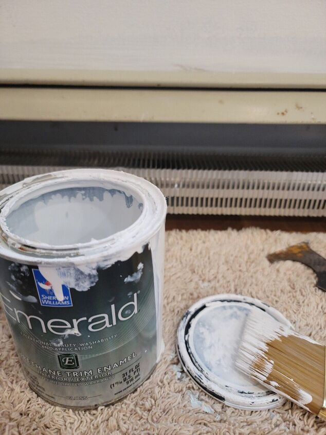 how i made my baseboard heat covers look brand new