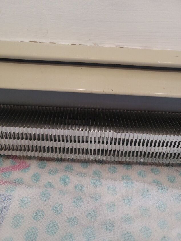 how i made my baseboard heat covers look brand new