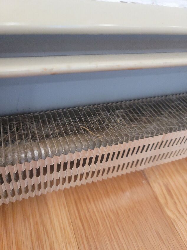 how i made my baseboard heat covers look brand new